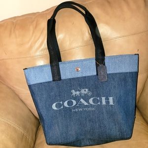Denim tote